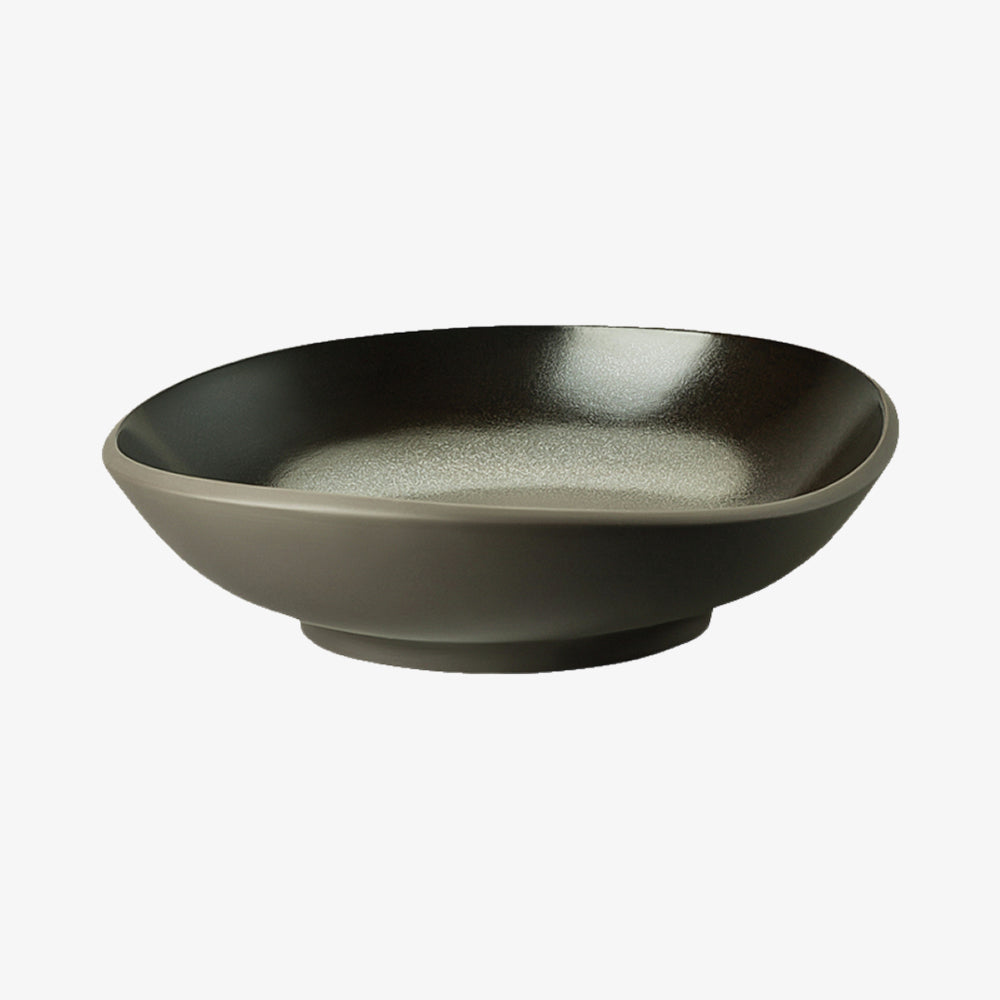 Plate 17cm Deep, Slate Gray, Junto