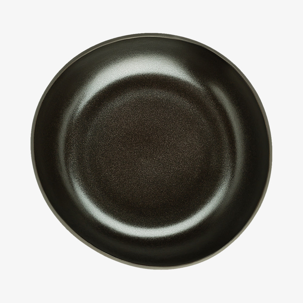 Plate 22cm deep, Slate Grey, Junto