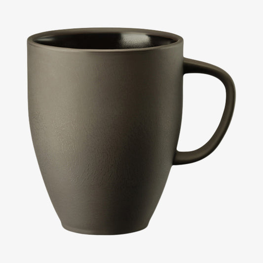 Mug with act, slate gray, junto