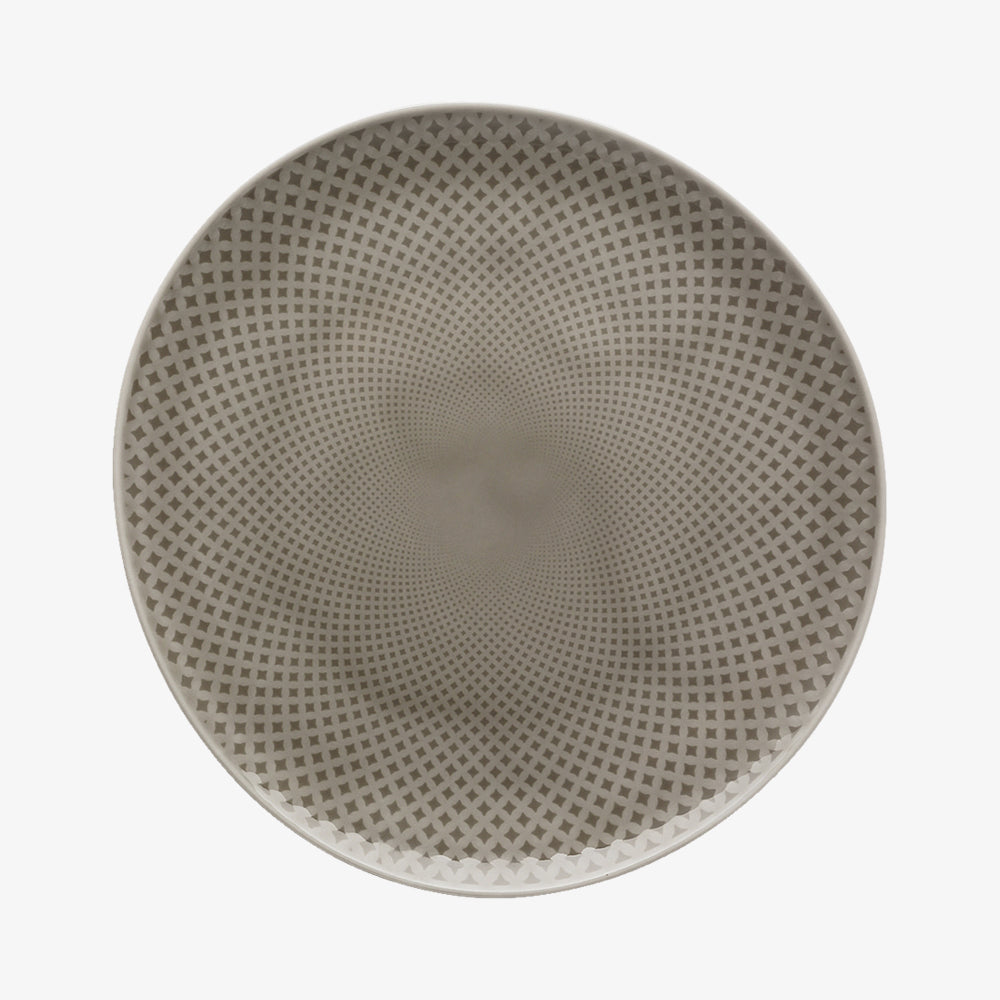 Plate 22cm, Pearl Gray, Junto