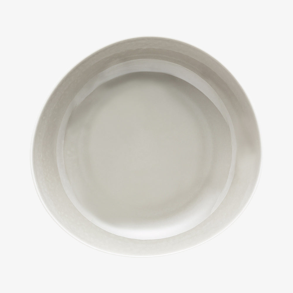 Plate 22cm Deep, Pearl Gray, Junto