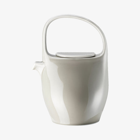 Tea Pot 3, Pearl Grey, Junto