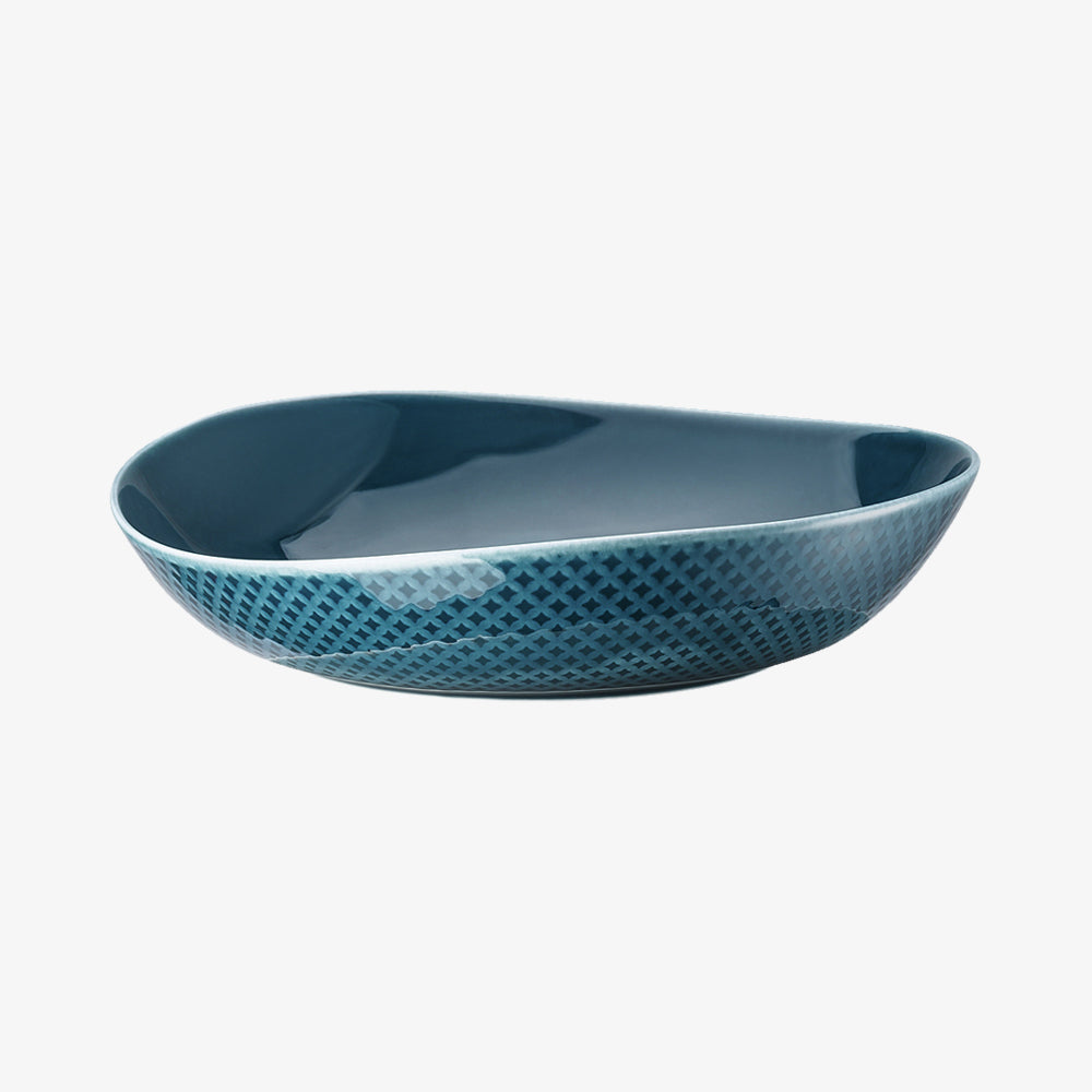 Plate 22cm deep, Ocean Blue, Junto