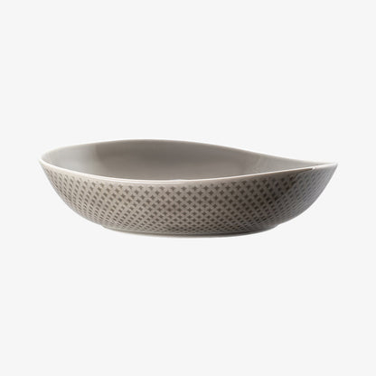 Plate 25cm Deep, Pearl Gray, Junto