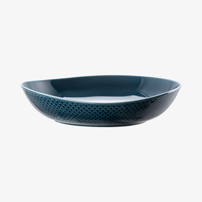 Plate 25cm deep, Ocean Blue, Junto