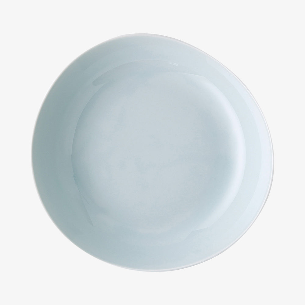 Plate 25cm deep, Opal Green, Junto