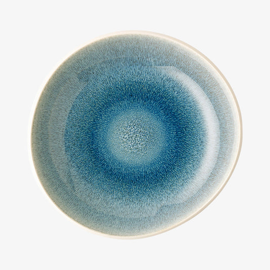 Plate 22cm dyp, akvamarin, junto