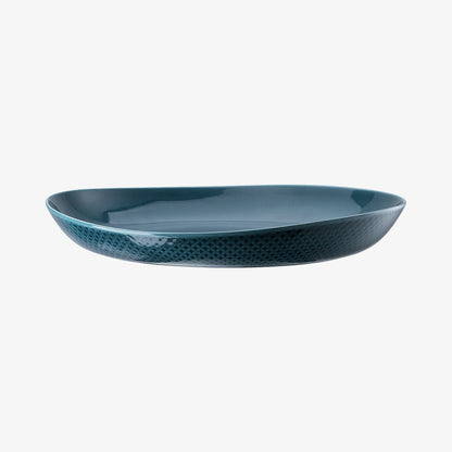 Plate Deep 33cm, Ocean Blue, Junto