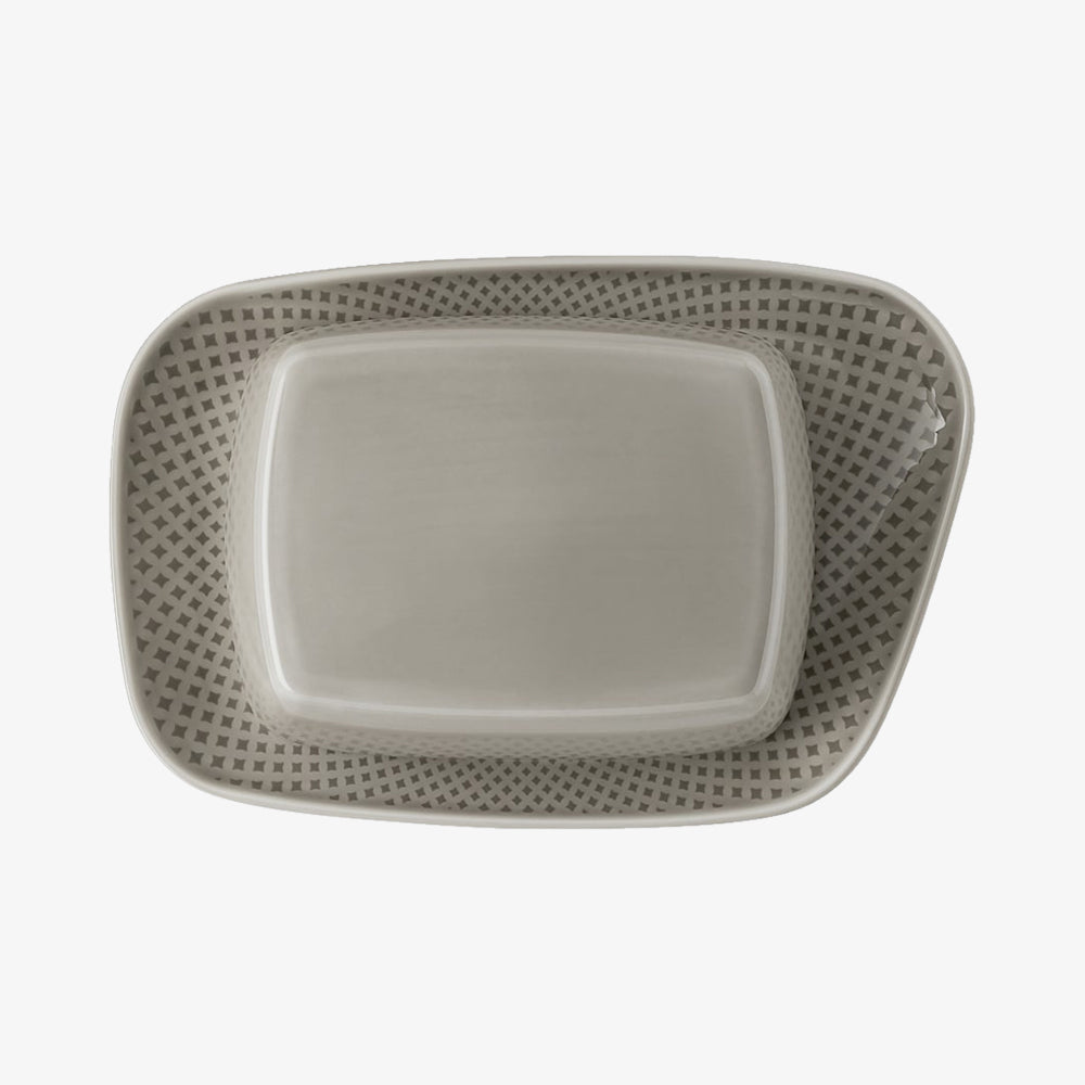 Butterdish, Pearl Gray, Junto