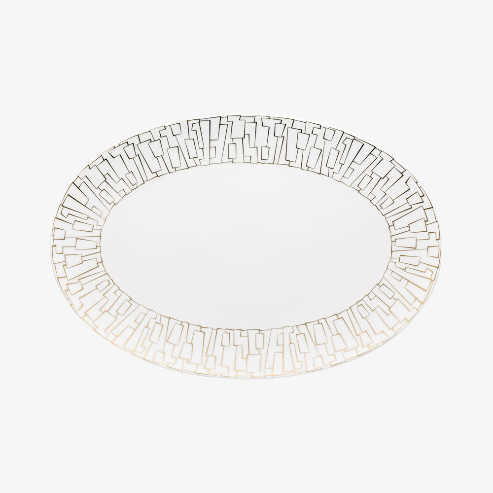 Platter 38cm, Skin Gold, Tac Gropius