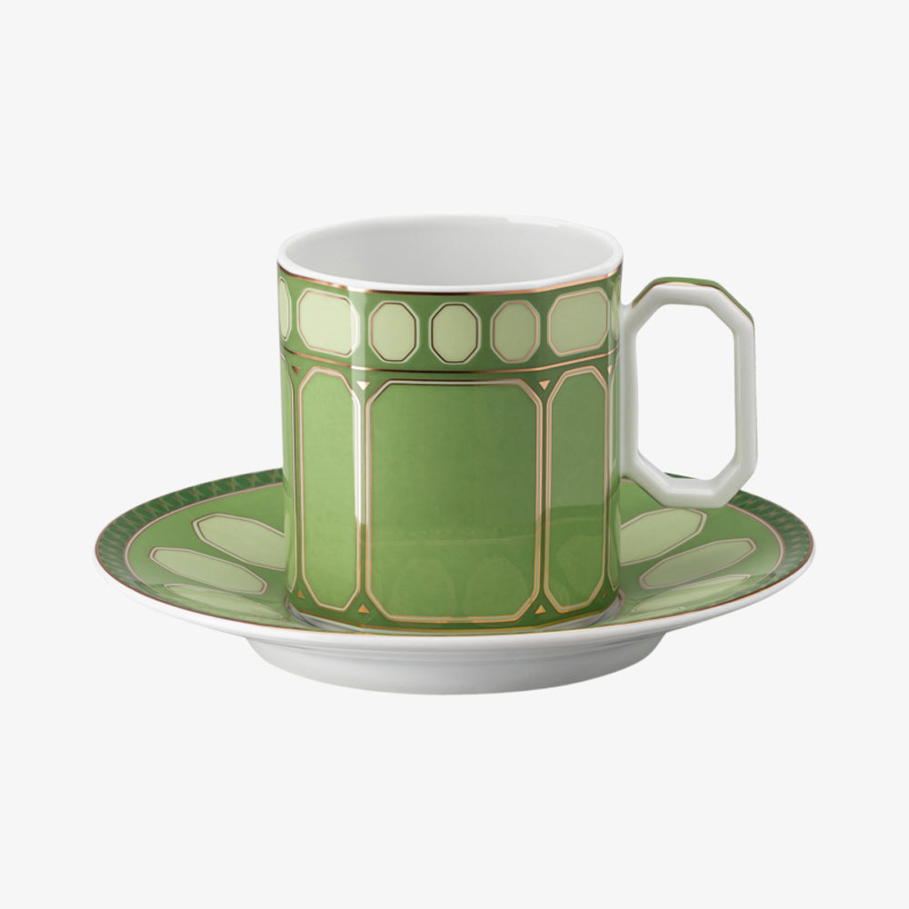 Cup/Saucer 4 tall, Fern, Signum