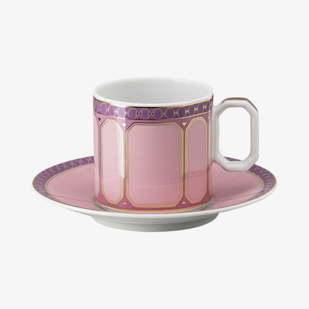 Espresso Cup/Sauc., Rose, Signum