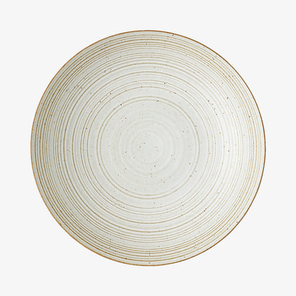 Plate 23cm Deep, Sand, Thomas Nature