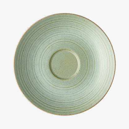 Cappuccino saucer, leaf, thomas nature