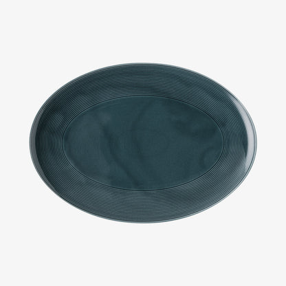 Tallerken 34 cm, farge - nattblått, tak