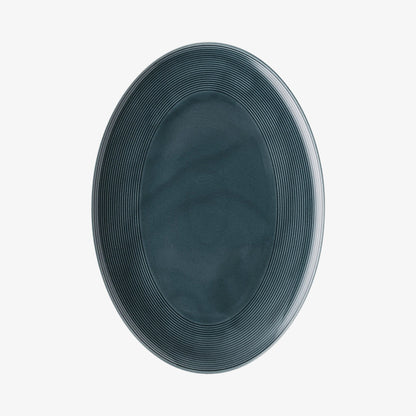 Tallerken 34 cm, farge - nattblått, tak