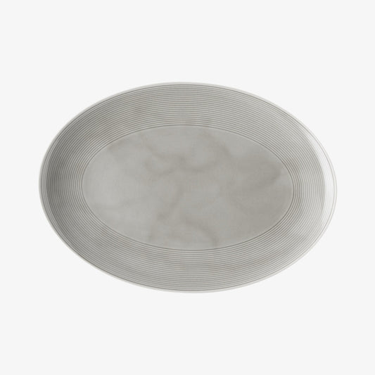 Platter 34cm, Color - Moon Gray, Loft