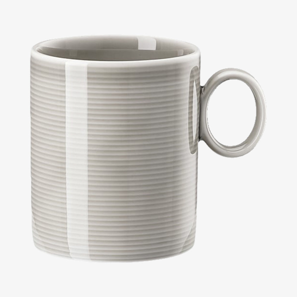 Mug w. Handle Large, Color - Moon Gray, Loft