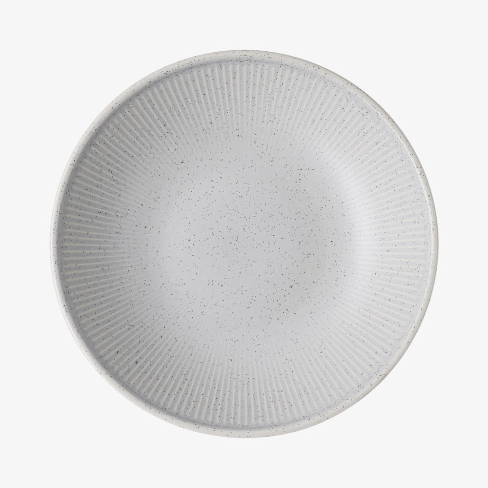 Plate 23cm dyp, rock, Thomas Clay