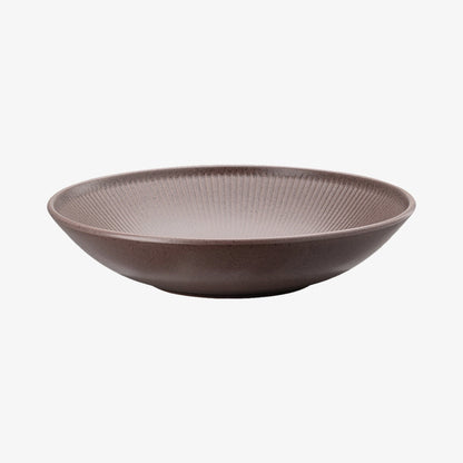 Plate 23cm Deep, Rust, Thomas Clay