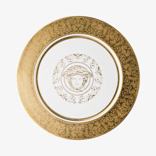 Service Plate 33cm, Medusa Gala Gold, Versace