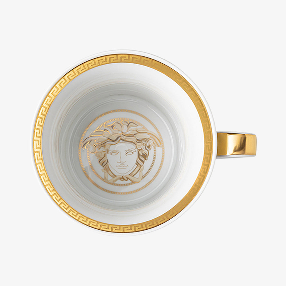 Mug with handle, Medusa Gala Gold, Versace