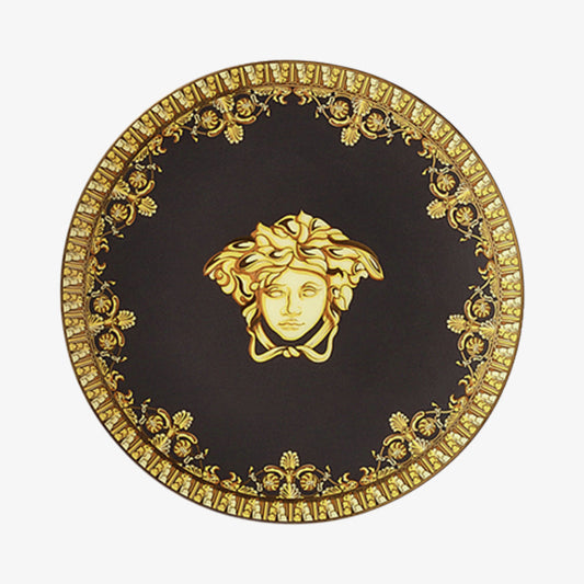 Plate 10cm, Baroque Nero, Versace