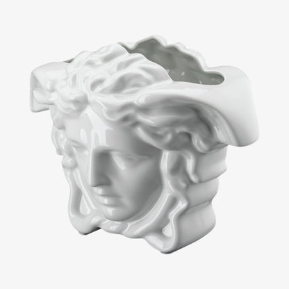 Vase 21cm, White, Medusa Grande
