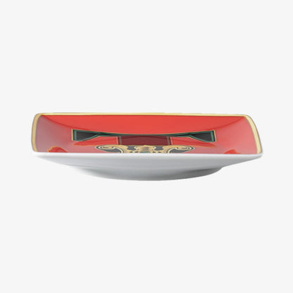 Skål 12 cm kvm. Flat, Holiday Alphabet T, Versace