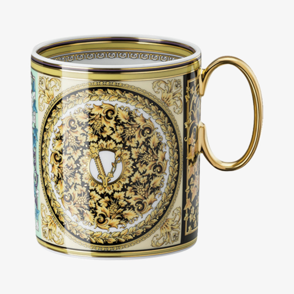 Mug with handle, Barocco Mosaic, Versace