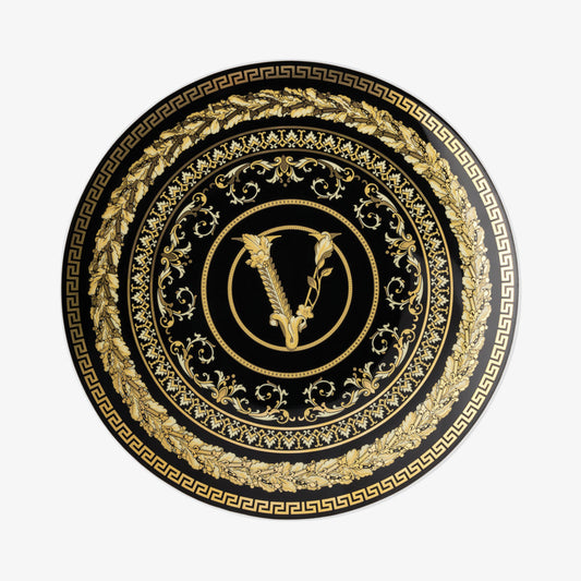 Plate 17cm, Virtus Gala Black, Versace