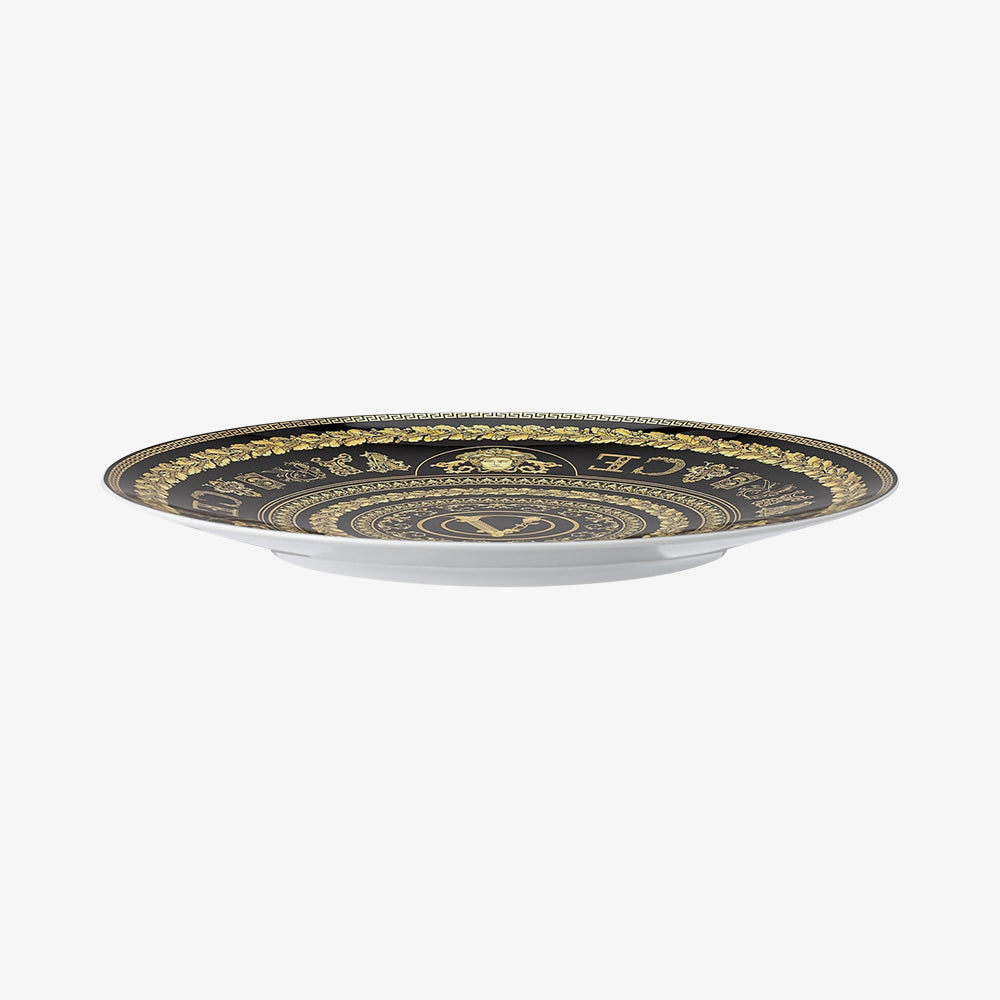 Service Plate 33cm, Virtus Gala Black, Versace