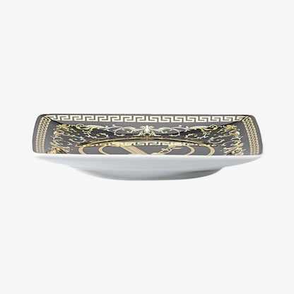 Bowl 12cm sq. Flat, Virtus Gala Black, Versace