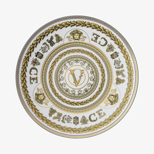Service Plate 33cm, Virtus Gala White, Versace