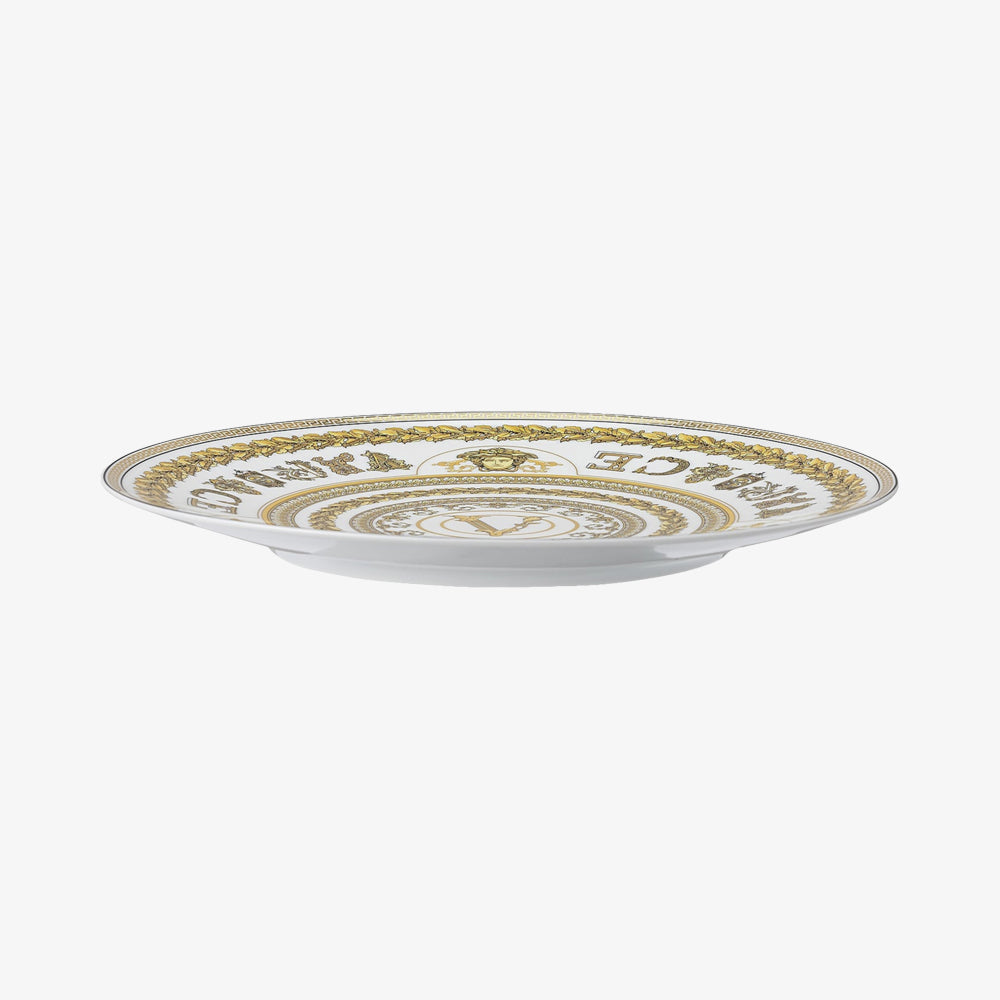 Serviceplate 33cm, virtus galla hvit, versace