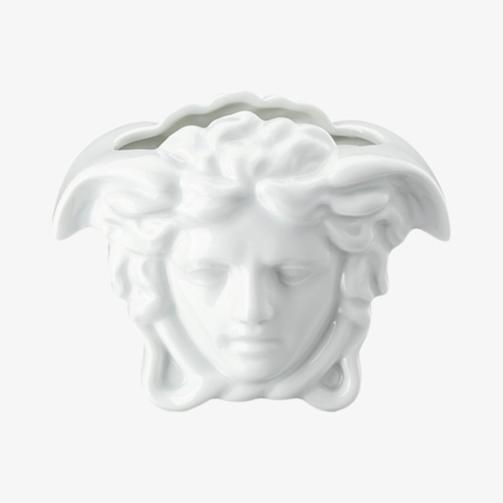 Vase 9cm, White, Medusa Grande