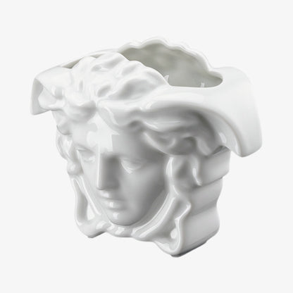 Vase 9cm, White, Medusa Grande