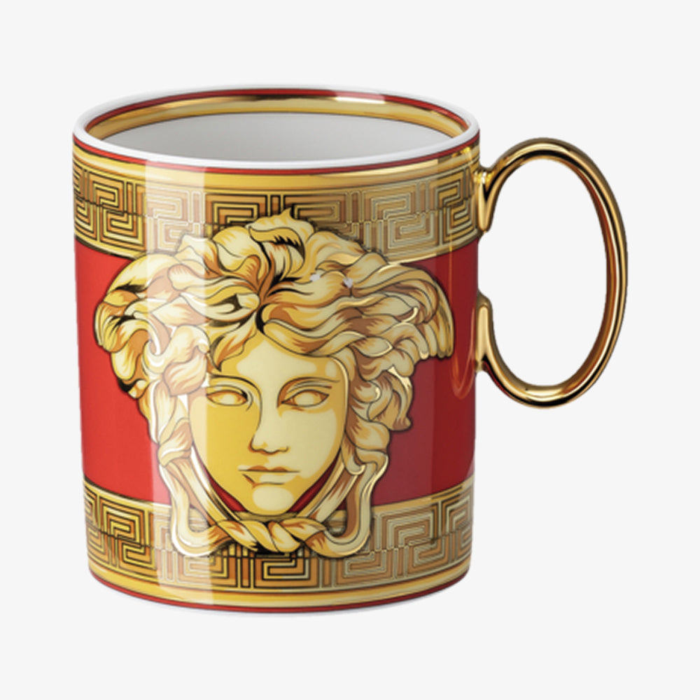 Mug with handle, Golden Coin, Medusa Amplified