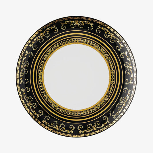 Plate 28cm, Virtus Gala Black, Versace