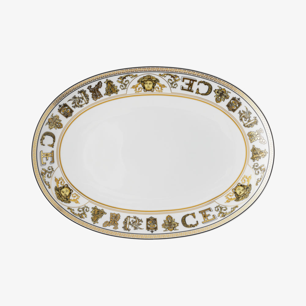 Platter 33cm, Virtus Gala White, Versace
