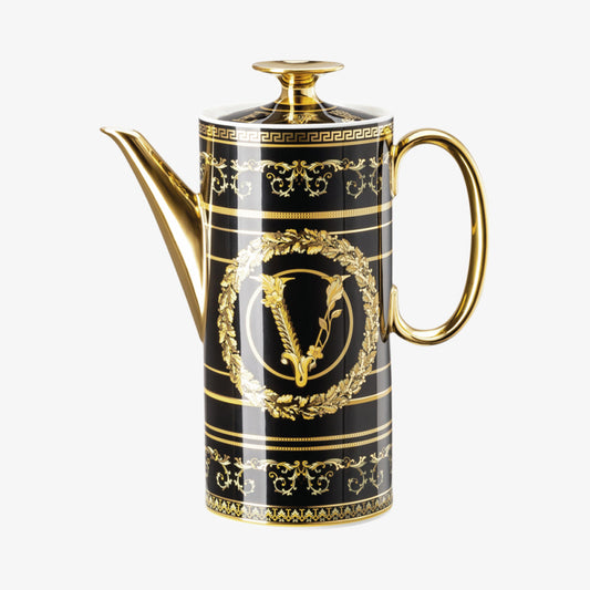 Kaffekanne 3, Virtus Gala Black, Versace