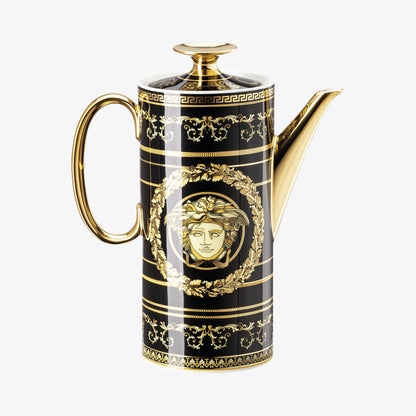 Coffee Pot 3, Virtus Gala Black, Versace