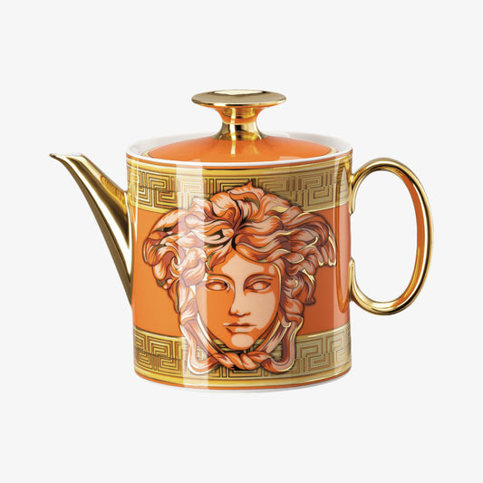 Tea Pot 3, Orange Coin, Medusa Amplified