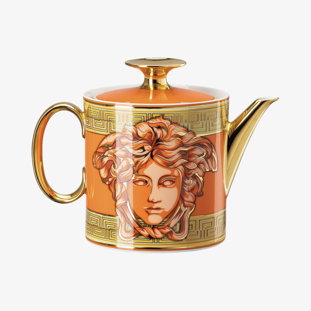 Tea Pot 3, Orange Coin, Medusa Amplified