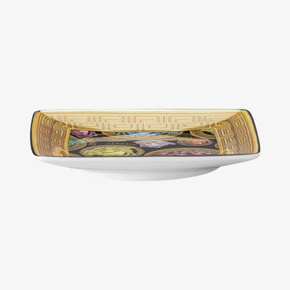 Bowl 12cm sq. Flat, Medusa Amplified, Versace
