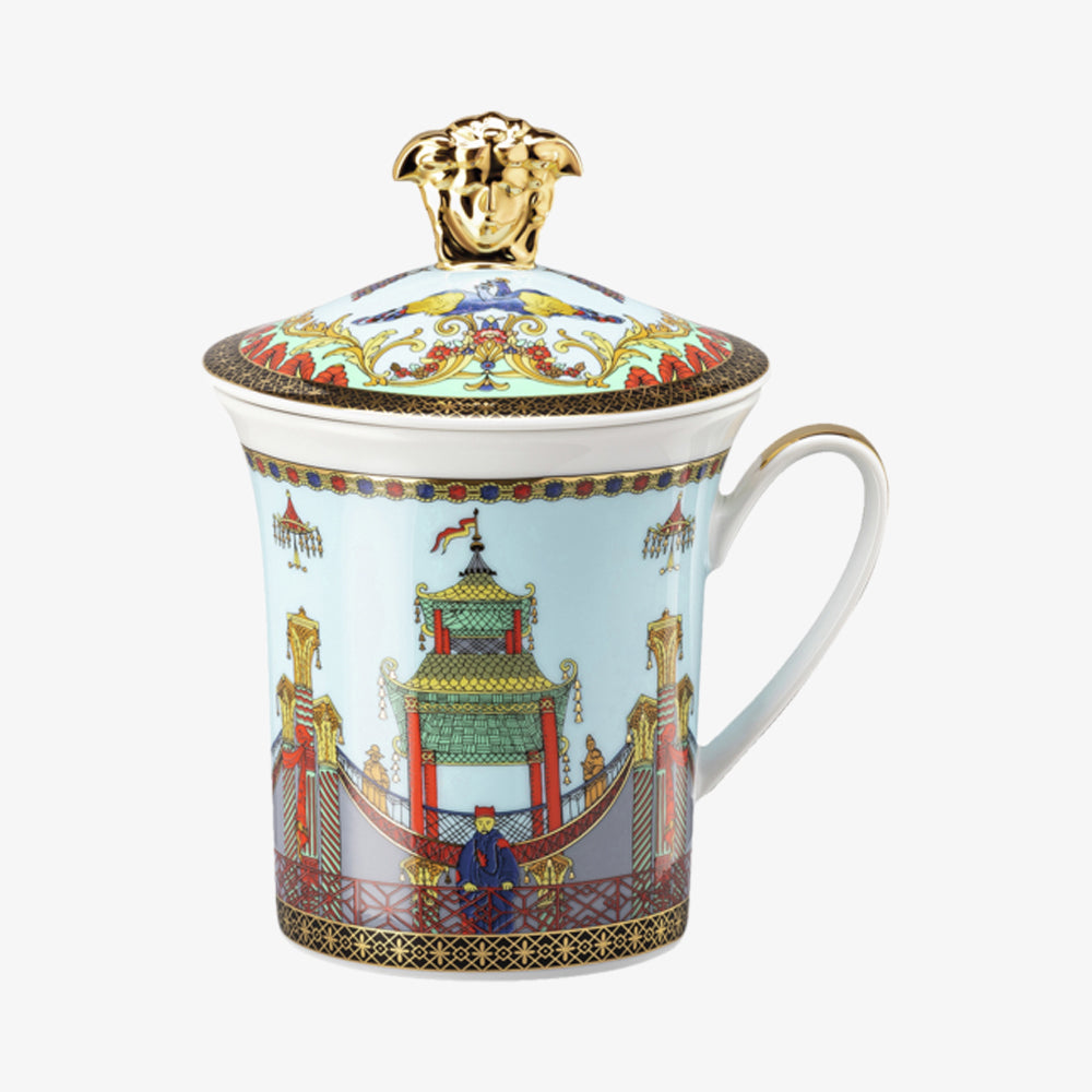 Mug with lid/30years, Marco Polo, Versace