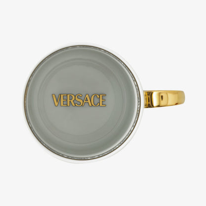 Mug with act, signature black, la greca