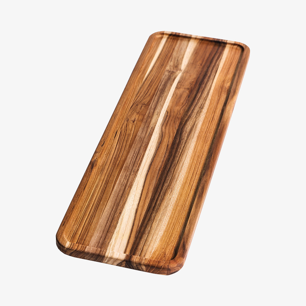 Cutting board with narrow edge, rectangle, 50 x 16 x 1.5