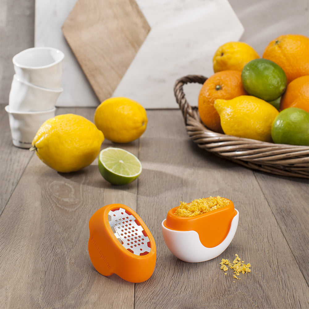 Citrusriver med opsamling orange