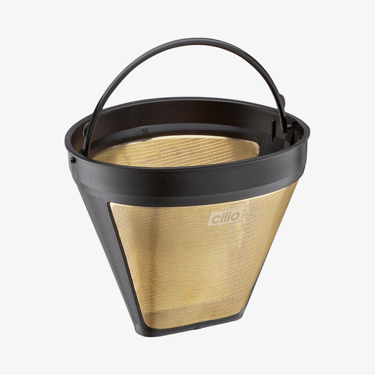 Coffee filter size 4 in gold